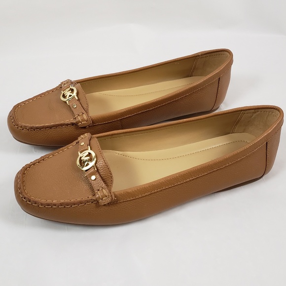 michael kors brown loafers